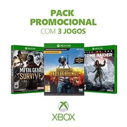 Kit Game Metal Gear Survive + Playerunknown’s Battlegrounds  + Rise Of The Tomb Raider - Xbox One