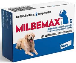 Milbemax C (5-25kg), 2 Comprimidos Elanco