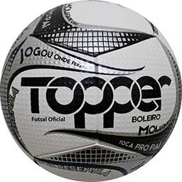 Bola Topper Boleiro Futsal Prata