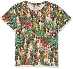 Camiseta Estampada, Colcci, Feminino, Verde/Preto/Marrom/Vermelho/Rosa/Amarelo/Bege, PP