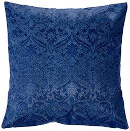 Capa Almofada 43x43 Summer Liso Azul Proxima Textil Azul