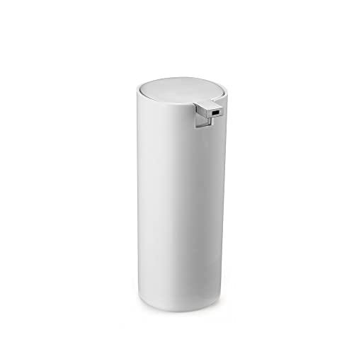 Dispenser para Detergente Conceito, 450ml, Branco com Cromado, Arthi
