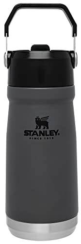 Stanley Jarro de água de aço inoxidável IceFlow com canudo, garrafa de água isolada a vácuo para casa e escritório, copo reutilizável com canudo à prova de vazamento