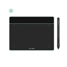 XP-PEN Tablet de desenho gráfico Deco Fun S 15 x 10 cm, tablet OSU para desenho digital, OSU, ensino online - para Mac, Windows, Chrome Linux, Android OS (verde)