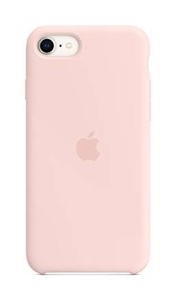 Apple Capa de silicone (iPhone SE) - Rosa-giz