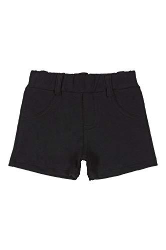 Shorts Infantil em Molecotton, Up Baby, Meninas, Preto Pati Nicki, 08
