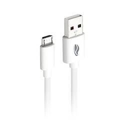 Cabo USB-Micro USB, 1 M, 2 A, Cb-M10Wh, C3Tech