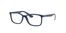 ArmaçãO Oculos Grau Infantil Ray Ban Junior Rb1589l 3800 50 Azul Fosco