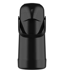 'Garrafa Térmica Magic Pump cor Preto 500ml - Jato forte. Exclusivo sistema anti-pingos