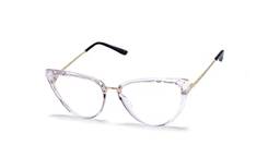 Óculos Armação Feminino Geek Com Lentes Sem Grau Ab-1011 (Lilás)