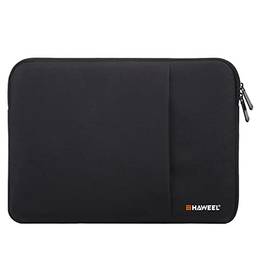 HAWEEL Capa para laptop de 15 polegadas de 15 a 15,6 polegadas para MacBook Pro de 15,4 polegadas / Bolsa com tela Retina 15 polegadas compatível com Apple / Samsung / Sony Notebook (15 a 15,6 polegadas, preto)