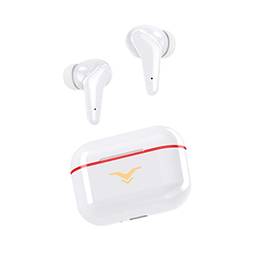 Fones de ouvido sem fio Stage Hero3 Bluetooth 5.1 com 4 microfones e som premium, 40ms de baixa latência, tamanho mini, IPX5 à prova d'água para utilização em esportes e trabalho