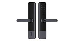 Aqara N200 Smart Door Lock Fechaduras de porta com impressão digital Senha Bluetooth NFC Desbloquear Smart Lock Trabalhe com Mijia HomeKit Smart Home