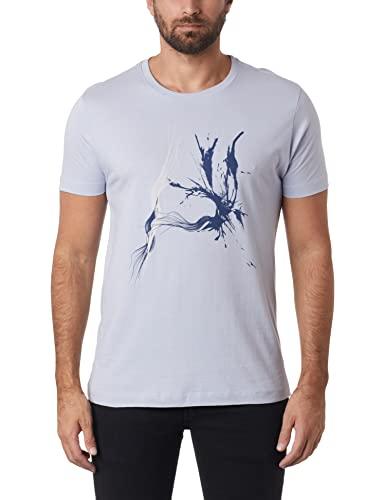 Camiseta Tingimento Eco Absent (Pa),Masculino,Azul,GG