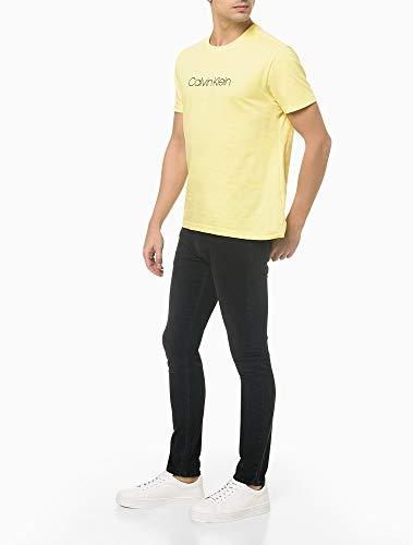Camiseta Slim Flamê, Calvin Klein, Masculino, Verde, G
