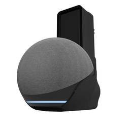 Suporte Splin All In One Tomada Para Smart Speaker Alexa Echo Dot 4 ou 5 - Amazon - Modelo Compacto 3.0 (preto)