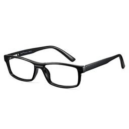 Cyxus Óculos de Luz Azul Óculos Quadrados Lentes Tansparente proteção UV para Computador Óculos Ultraleves Alivia a Fadiga Ocular Anti Dor de Cabeça