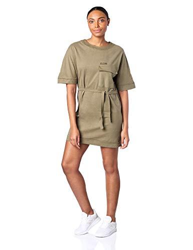 Vestido Soft Touch Pocket, Ellus, Feminino, Verde Militar, P