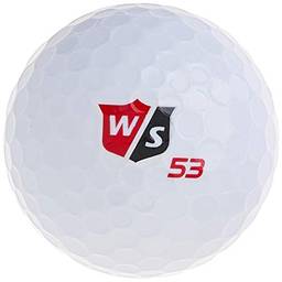 WILSON Bola de golfe Staff Fifty Elite, branca