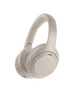 Headphone Sony WH-1000XM4 Prata sem fio Bluetooth e com Noise Cancelling (cancelamento de Ruído) | WH-1000XM4SMUC