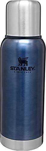 Stanley Garrafa de boca larga isolada a vácuo Heritage - Garrafa térmica de aço inoxidável 18/8 livre de BPA para bebidas frias e quentes, anoitecer
