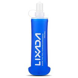 Domary Garrafa macia dobrável garrafa de água de hidratação sem BPA para corrida ao ar livre, caminhada, ciclismo