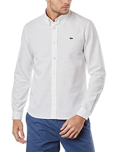 Camisa Manga Longa, Lacoste, Masculino, Branco 40.