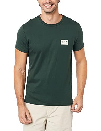 Camiseta Timeless brand, Ellus, Masculino, Verde Escuro, P
