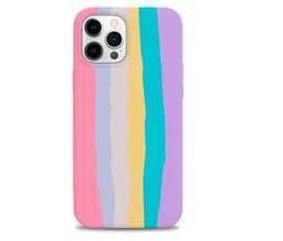 Capinha Case Aveludada Candy Colors Compatível Com iPhone XR 11 12 13 Max (iPhone 13 Pro Max)