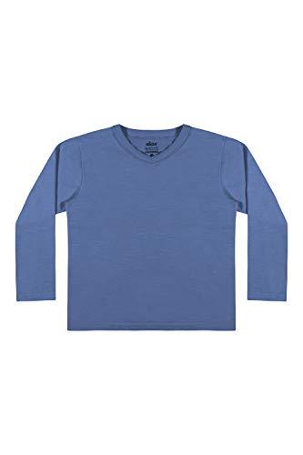 Camiseta Em Meia Malha Penteada, Elian, Meninos, Azul, 10
