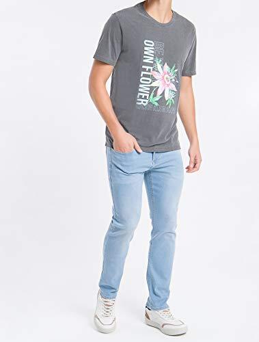 Camiseta Silk, Calvin Klein, Masculino, Cinza, GG