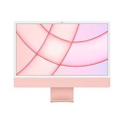 Apple iMac (de 24 polegadas, Processador M1 da Apple com CPU 8?core e GPU 8?core, 8 GB RAM, 512 GB) - Rosa