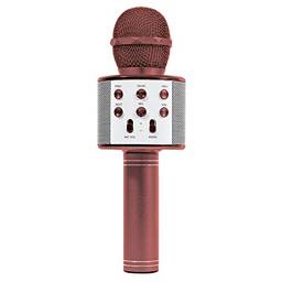 Microfone Infantil Star Voice Bluetooth Zoop Toys Rosê