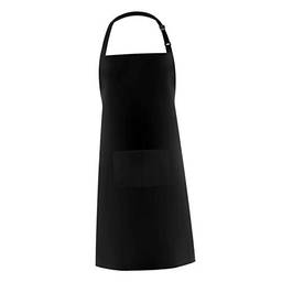 LOVIVER Avental de Cozinha Masculino E Feminino com Bolso Grande Avental de Cozinha - Preto