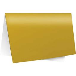 Papel Laminado Cromus, Ouro/Amarelo, pacote de 40