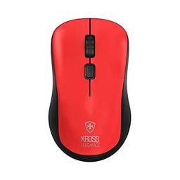 Mouse S/Fio 1600dpi Ke-M218 Vermelho