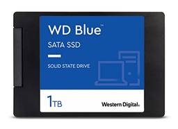 SSD Interno BLUE 1TB 2.5" Cased SATA III 6GB/s, Western Digital, Armazenamento Interno SSD
