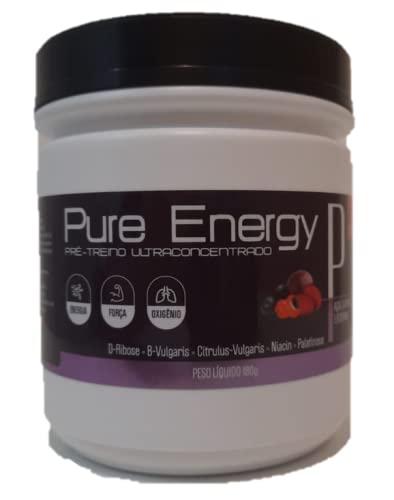 Suplemento pré treino Pure Energy Ultra Concentrado com Palatinose e D-Ribose 180g Analítica Nutritional Care