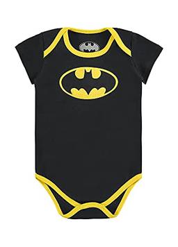 Body D6137, Baby Marlan, Bebê-meninos, Preto-Batman, P