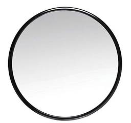 Espelho de Aumento 3 X com Ventosa, Ricca, Preto