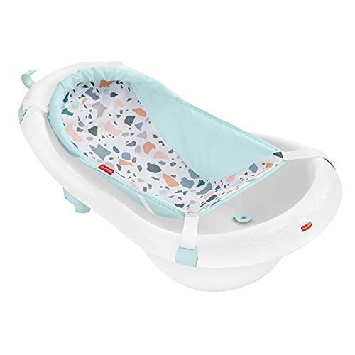 Fisher Price Banheira Deluxe 4 em 1, Banho para bebê, Estágio de desenvolvimento
