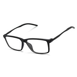 Armação Para Óculos Masculino Retangular Jc-9218 (Preto)