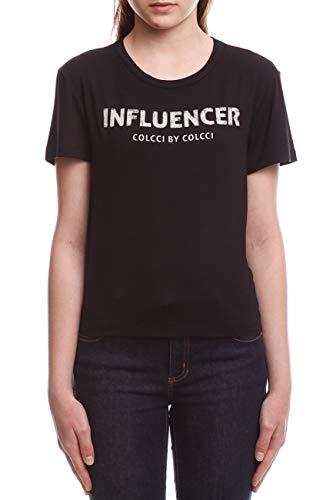 Colcci Fun Camiseta Estampada: Influencer, 10, Preto/Branco