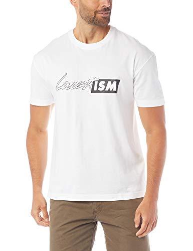 Camiseta Básica, Lacoste, Masculino, Branco, M