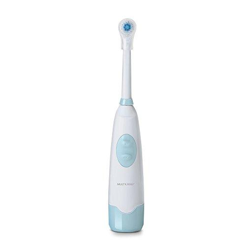 Escova Dental Elétrica Rotacional Deep Clean Multilaser Saúde – HC086, Branco