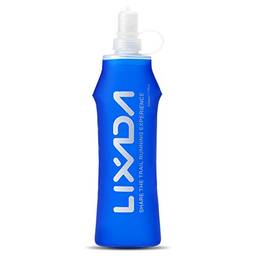 Domary Garrafa macia dobrável garrafa de água de hidratação sem BPA para corrida ao ar livre, caminhada, ciclismo