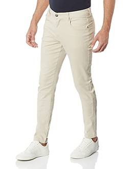 Calça Skinny Color Masculina, Polo Wear, Bege Claro, 40
