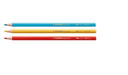 Lápis de cor Aquarelável 12 Cores em Estojo Metálico, Stabilo, Aquacolor 54.5600, Multicor