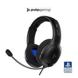 PDP PS4 LVL50 Wired Stereo Gaming Headset, 051-099-EU-BK