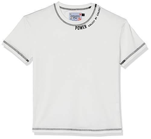 Colcci Fun Camiseta Basic: Power, 8, Branco